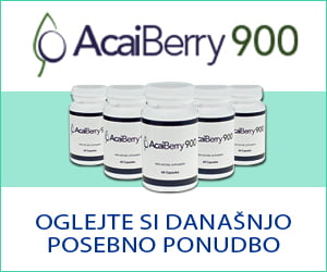 AcaiBerry 900 – ekstrakt acai jagodičja in zelenega čaja