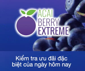 Acai Berry Extreme – chiết xuất tự nhiên mạnh mẽ
