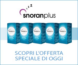 SnoranPlus – erbe per problemi di russamento