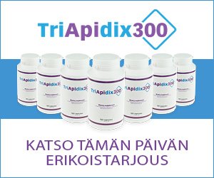 TriApidix300 – tyrosiini, guarana ja yrtit laihtuminen