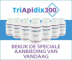 TriApidix300 – tyrosine, guarana en kruiden voor gewichtsverlies