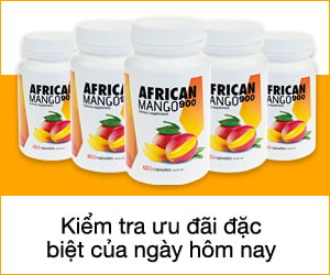 African Mango 900 – chiết xuất xoài nguyên chất