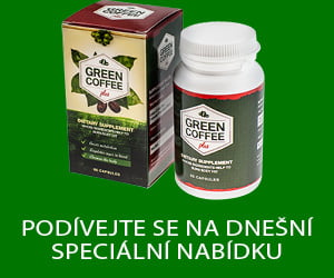 Green Coffee Plus – čistý extrakt ze zelené kávy s vysokým stupněm koncentrace