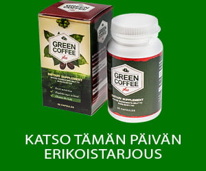 Green Coffee Plus – puhdas vihreä kahviuute korkealla konsentraatioasteella