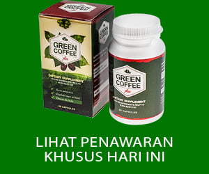 Green Coffee Plus – ekstrak kopi hijau murni dengan konsentrasi tingkat tinggi