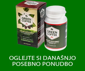 Green Coffee Plus – čisti ekstrakt zelene kave z visoko stopnjo koncentracije