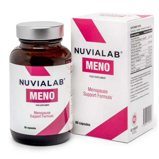 NuviaLab Meno 60 capsules - Menopause Support Formula