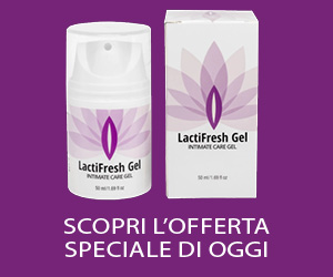 LactiFresh – gel biologico per l’igiene intima da donna